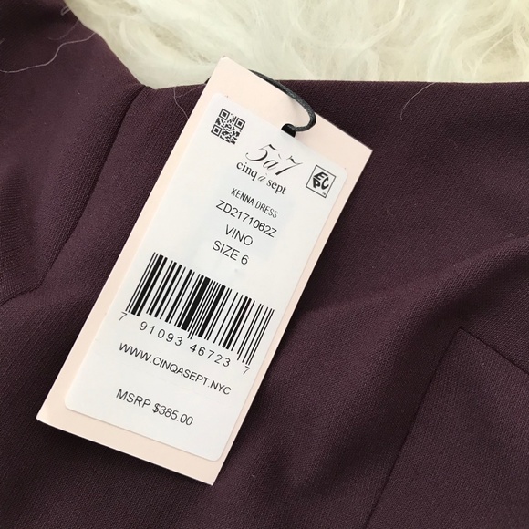 Cinq a Sept Kenna Off-the-Shoulder Skater Dress - Picture 4 of 6